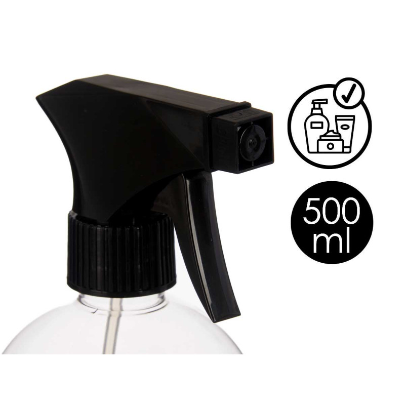 RECIPIENTE PULVERIZADOR PLÁSTICO 500ML 
