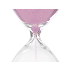 SAND TIMER 15CM ASSORT3 PASTEL COLORS 15 MIN APROX