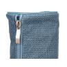 PENCIL CASE CYLINDER SACKCLOTH  ASSORT 4