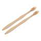 SET OF 2 BAMBOO BRUSHES COVER