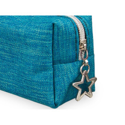 PENCIL CASE SACKCLOTH ASSORT 3 SMALL