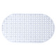 TAPIS DE DOUCHE ANTIDÉRAPANT TRANSPARENT 66X37 CM