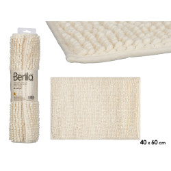 TAPPETO BAGNO BIANCO 40X60CM