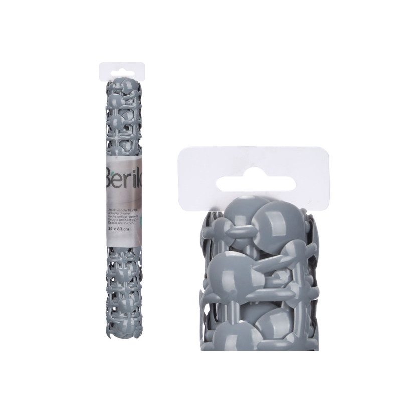 ANTIDESLIZANTE DUCHA GRIS 34X63CM