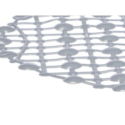 GREY ANTI-SLIP BATHROOM MAT 34X63CM