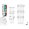CONJ 3 RECIPIENTES PLASTICO 360ML
