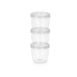 SET 3 PLASTIC JAR 360ML