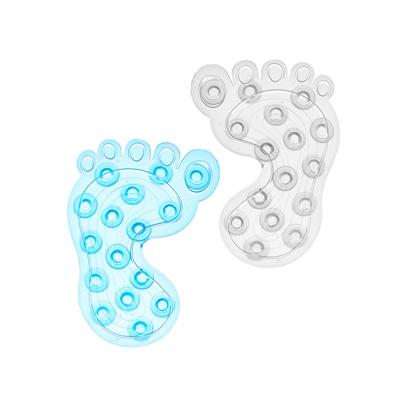 SET 8 PCS BAIGNOIRE PIED ANTIDÉRAPANT ASRT 2 COL