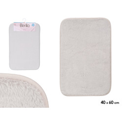 ALFOMBRA BAÑO VISCOELASTICA GRIS CLARO