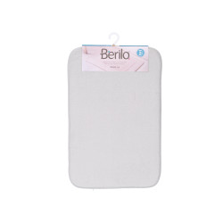 ALFOMBRA BAÑO VISCOELASTICA GRIS CLARO