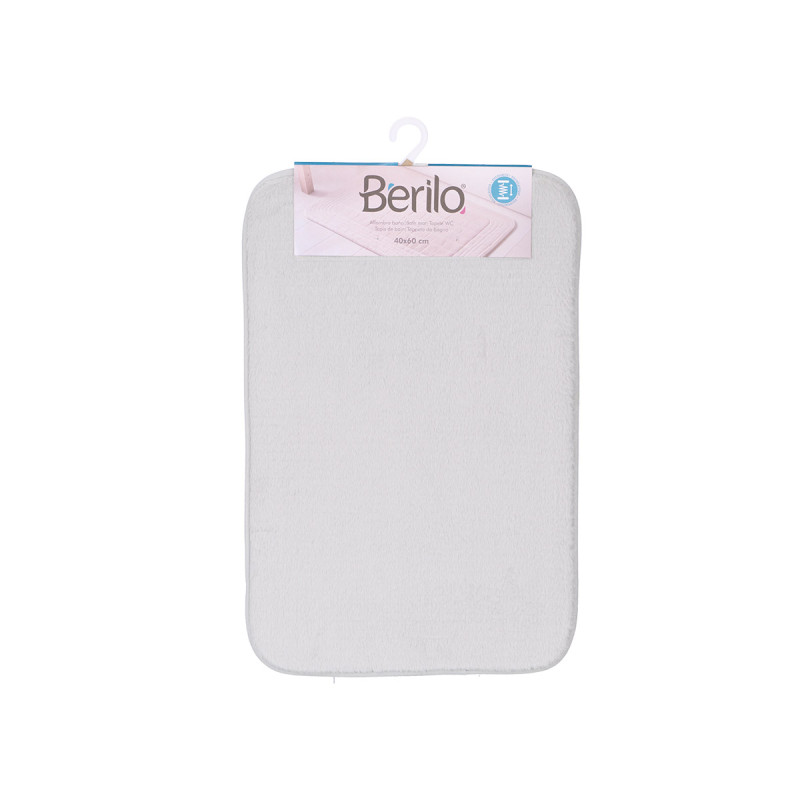 TAPPETO BAGNO VISCOELASTICO GRIGIO CHIARO