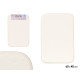 MEMORY FOAM BATH MAT LIGHT WHITE