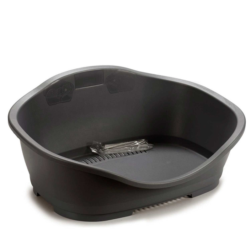 MEDIUM PLASTIC CRADLE GREY