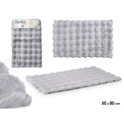 ALFOMBRA BAÑO GRIS