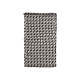 BATHROOM RUG BLACK 50X80CM 