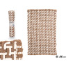 TAPIS DE BAIN BRUN 50X80 CM