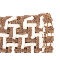 ALFOMBRA BAÑO MARRON 50X80CM