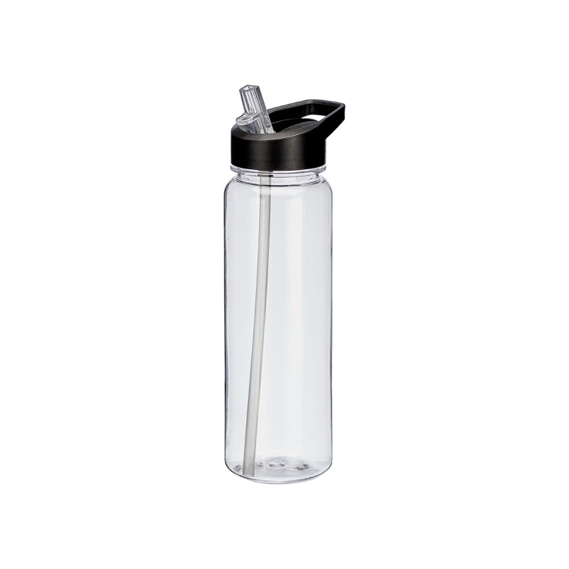 PLASTIC BOTTLE SPORTIVE 700ML BLACK