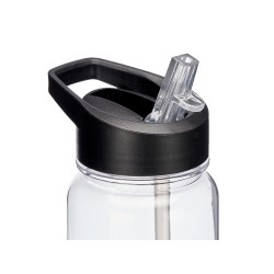 PLASTIC BOTTLE SPORTIVE 700ML BLACK