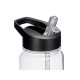 GARRAFA PLASTICO DESPORTIVA 700ML PRETA