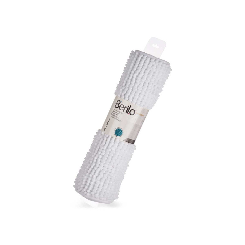 TAPIS BAIN BLANC 40X60CM 