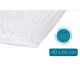 TAPPETO BAGNO BIANCO 40X60CM