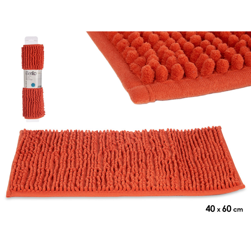 ALFOMBRA BAÑO TEJA 40X60CM