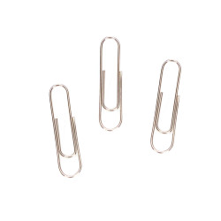 SET 90 SILVER PAPERCLIP MEDIUM