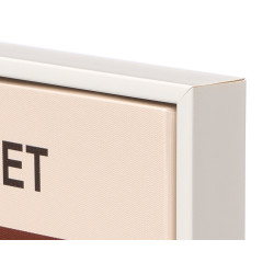 QUADRO FLOWER MARKET SORT 4 30X40CM