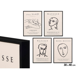 TABLEAU MATISSE ASSORT 4 30X40CM