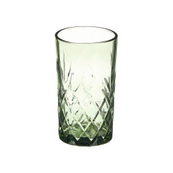 VERRE DÉCOUPÉ 380ML VERT