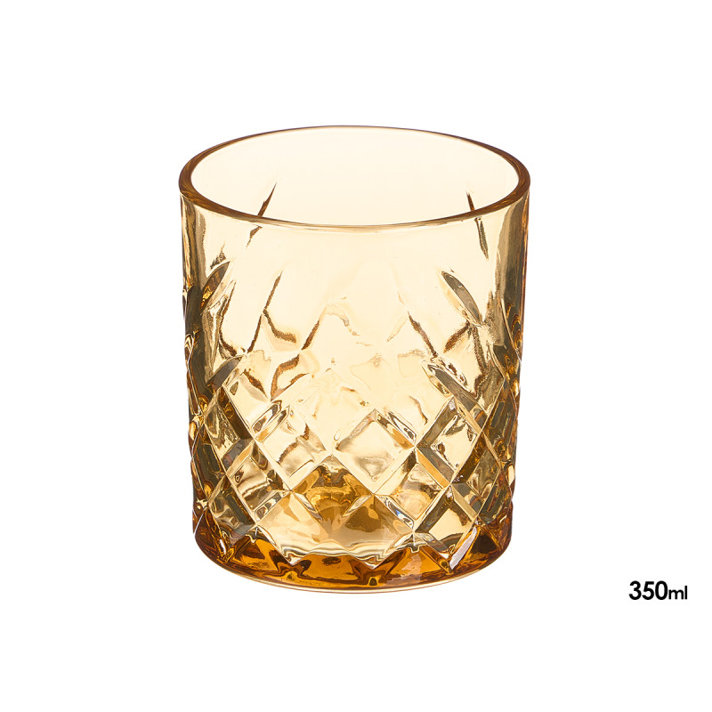 COPO RECORTADO 350ML AMBAR