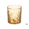 BICCHIERE FUSTELLATO 350ML AMBRA
