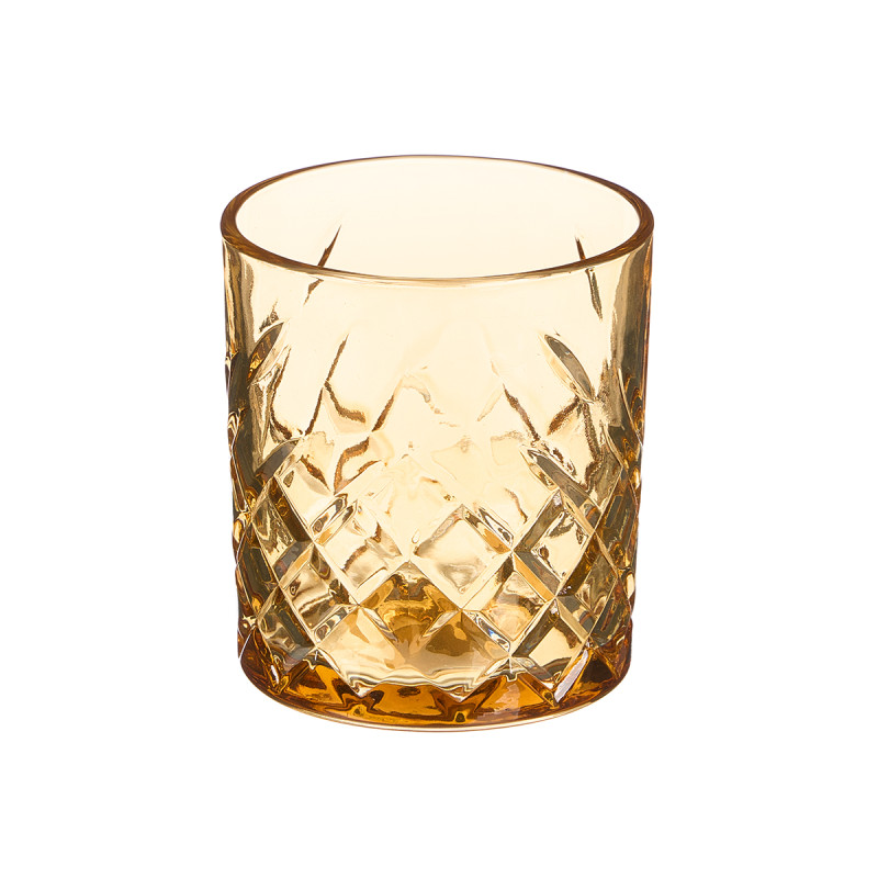 BICCHIERE STAMPATO 350ML AMBRA