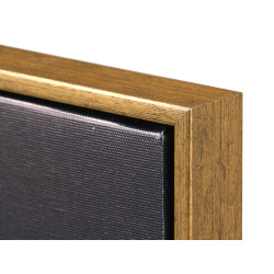 QUADRO TELA CORNICE ORO VELO ETNICO ASS 2 60X0