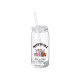 BICCHIERE TAPPO CANNUCCIA VETRO MILKSHAKE 600ML
