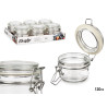 POT CONSERVE HERMETIQUE PETIT 120 ML TRA