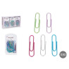 SET 60 CLIPS METALLIZZATE MED