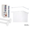 ASSE TENDA DOCCIA ANGOLO 80CM
