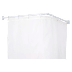 80CM SHOWER CURTAIN BAR CORNER 