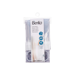 TENDA DOCCIA PEVA 180 X 180 CM TRASP GRIGIO