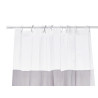 CORTINA DUCHA PEVA 180 X 180 CM TRANSP GRIS