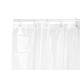 CORTINA DUCHA PEVA 180 X 180 CM TRANSPARENTE