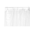 RIDEAU DE DOUCHE PEVA 180 X 180 CM TRANSP 