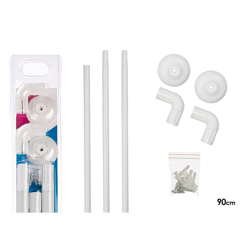 BARRA TENDINA DOCCIA 90CM