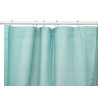 TENDA BAGNO TRASPARENTE VERDE BLU 180X180CM