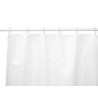 CORTINA BAÑO POLIESTER BLANCO PUNTOS 180X180CM