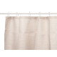 RIDEAU DE DOUCHE POLYESTER BEIGE POINTS 180X180CM