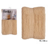 SERVIETTE DE BAIN LISSE 70X130 COULEUR CREME 