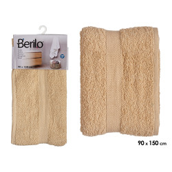 90X150 CREAM PLAIN TOWEL 